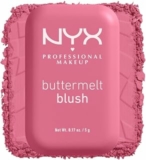 NYX Professional Makeup Buttermelt Powder Blush fino a 12 ore, miscelazione senza cuciture, resistente allo sbiadimento e al trasferimento, con burro di karitè e mango, formula vegana, tonalità For – B0CZ5HLDK9