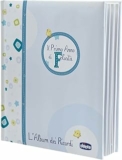 Chicco Libro Nascita Per Neonati E Bambini, Album dei Ricordi, Diario Con Spazi Per Note E Fotografie, Azzurro, ‎27.5x25x3 cm, Idea Regalo – B009FWE3YS