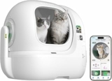 PETKIT PUROBOT MAX PRO 2 Lettiera Gatto Autopulente, Fotocamera AI, Ingresso Ultra Largo, Visione Notturna 210°, App WiFi 2,4/5GHz, Imballaggio Senza Contatto, Monitoraggio Salute, Multi-Gatto – B0FJFB6YXB