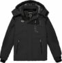 Wantdo Giacca da sci di montagna calda invernale in pile cappotti impermeabile traspirante giacca outdoor con cappuccio giacche a vento – B07D7VW76Z