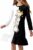 Arshiner Camicia da Notte Bambine Pigiama Maniche Lunghe per Bambini Abito da Notte con Scollo Trapezio Rotondo Invernale per Ragazze Girls Nightgown 4-12 Anni – B0FGXLC7TZ
