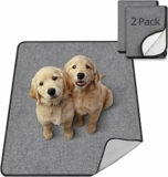 2 Pezzi Tappetini Assorbenti per Cani,Tappetini Igienici per Cani Lavabili,Antiscivolo, Riutilizzabile,Tappetino da Allenamento per Cuccioli,46×61 cm – B0DWRPGM75