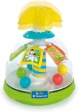 Clementoni – Trottola Bambini, Happy Friends Spinning Top con Animali, Gioco Prima Infanzia Stimola Manualità, Giocattolo 9-36 Mesi, 17895 – B0CTMZC4FH