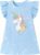 Bambina Vestito Unicorno in Cotone con Girocollo Abito Estivo Manica Corta da Principessa per Feste Compleanni e Occasioni Speciali Taglia 2-8 Anni – B0GK8SZ38D