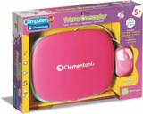 Clementoni Sapientino – Il Mio Primo Computer Pink, Gioco Educativo Interattivo Bambini dai 5 Anni, 35 Attività, Impara Lettere, Numeri, Logica, Musica, con Mouse e Schermo LCD, Lingua Italiana, 16657 – B0FH5PXB7D