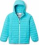 Columbia Powder Lite Hooded Jacket, Piumino Con Cappuccio Bambina – B0B3QGQC5Y