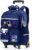 Amythe Zaino Trolley per Bambino Scuola Elementare con Pettorina, Blu | Zaino Elementari Bambino con Carrello 6 Ruote, Zaini Bambini 6-10 anni Leggero Idrorepellente Fasce Riflettenti, Ritorno – B0FXDJWQCS