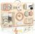 Joyreal Pannello Sensoriale Bambini Montessori Legno – Busy Board Giochi Montessori Tavola Sensoriale con Carillon Specchio Neonati Giochi Educativi Regalo – B0CTZTYYV6