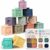 BabyToLove cubi educativi sensoriali | Cubi impilabili morbidi Montessori neonato 0-12 mesi | Giochi montessori 6 mesi per motricità fine e apprendimento | Gioco educativo prima infanzia – B07PN94M5W