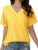 Maglietta Donna Manica Corta T Shirt Scollo a V Magliette Elegante Ampia Maniche Corte Blusa Donna Estiva Camicia Top Casual Tee Abbigliamento Estivo Moda – B0G2VDXKSL