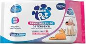 Nice Pet Salviette Multiuso Detergenti Igienizzanti per Cani e Gatti, Formulazione Profumata al Muschio con Clorexidina, Confezione da 40 Salviette Umidificate – B0CVNDCDBJ