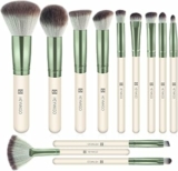 HEYMKGO Set Pennelli Make Up 12 Pezzi Diversity Pennelli Trucco Premium Setole Sintetiche Fondotinta In Polvere Correttori Fard Blending Rossetto Ombretto Sopracciglia Illuminante Pennello Trucco – B0FHPCC9MZ