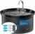 Fontane per Gatti 6 Filtri + 3 Spugnes, Fontane d’acqua per Animali Domestici con Pompa Ultra Silenziosa, Filtro a Carbone Attivo Mantenendo l’acqua Pulita, Capacità 2,5L – B0CNJXCJG9