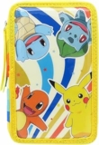 CyP Brands – Pokémon, Astuccio, Astuccio a 3 piani, Materiale scolastico, Multicolore, Prodotto ufficiale – B0F9LG5C26
