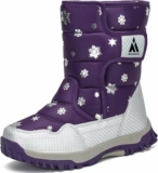 Mishansha Bambina Stivali da Neve Inverno Foderati in Pelliccia 26-37 EU – B07VL4CLGQ