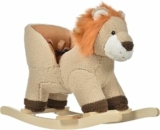 HOMCOM Dondolo Giocattolo a Forma di Leone per Bambini 18-36 Mesi – B08F4RKVKS