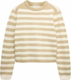 Marks & Spencer Donna a Righe Corto Maglione Ricco di Cotone – vestibilità Regolare – B0GHSBBM6M