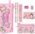 OFFCUP 7 pz Set di Cancelleria per Unicorno, Cancelleria Regalo Bambina, Regalo Compleanno per Bambini, Include 2 Matite, Righelli, Gomma, Temperamatite Taccuino Bambina di Natale – B0CJ6S4L5N