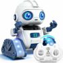 Ophy Innovativa Robot Bambini Proiettore Stelle | SoffittoFunzione di Proiezione Robot Telecomandato con Controllo Gestuale, Occhi a LED,Giocattoli per bambini di 3-12 anni – B0D5D8339R