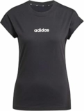 adidas Women T-Shirt Essentials Linear Cotton – B0CZP48LW1