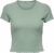 ONLY Maglia Corta a Coste Cropped con Manica Corta e Scollo Rotondo per Donna ONLEMMA – B09JSQVRS8