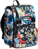 Seven Zaino Scuola Estensibile, Nero, Navybush Boy, Zaino Doppio Scomparto, Scuole Elementari e Medie, Bambini e Ragazzi – B0B3JVH64D