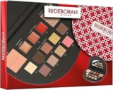 Deborah Milano – Trousse Set Regalo Donna Make Up Beauty Gift n.1 Mini Toni Caldi, Include Palette di Ombretti, Gloss, Rossetti e Polveri Viso dai diversi Finish e Colori, in Carta FSC – B0DHL7F594