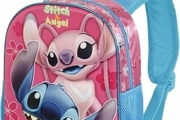 Clondo Zainetto 3D Asilo Bambini, Per Stitch e Angel Fan, Zaino Tempo Libero Bambina, Scuola Materna, 31 Centimetri, Viaggio, Regalo – B0D3CD42T1