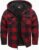zitysport Camicia Giacca Ragazzi Felpa con Cappuccio Spessa Plaid Bambini Zip Di Flanella Calda Sudore Outdoor Felpa Foderato Invernali Tasca – B0D3XG6MJC