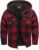 zitysport Camicia Giacca Ragazzi Felpa con Cappuccio Spessa Plaid Bambini Zip Di Flanella Calda Sudore Outdoor Felpa Foderato Invernali Tasca – B0D3XK984J