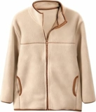 JFAN Giacca Invernale Bambini con Doppio in Pile Polare Giacca Ragazzi Felpa con Zip Caldo e ispessito Giubbotto Bambino Invernale 8-12 – B0FJD3ZN9G