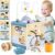 Airlab Giochi Bambini 1 Anno Cubo Gioco in Legno Bambino Bambina 1 2 3 Anni | Giochi Montessori Bambini 1 Anno, Cubo in Legno Bambino 1 2 3 4 Anni, Gioco Bambina 1 2 3 4 Anni, Regalo Bimbo Bimba 12 Mesi – B0CMX7RGGB