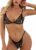 heekpek Set Lingerie Donna Intimo Confortevole Reggiseno Pizzo Regolabile Completi Intimi con Reggiseno e Perizoma – B08M3MK1SG