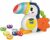 Clementoni Baby Giuliano Il Tucano, Centro attività Prima Infanzia per Bambini 12+ Mesi, 2 modalità di Gioco per Imparare Parole e Colori, con 7 Gettoni Frutta, Luce Notturna, Lingua Italiana, 17956 – B0D8JYDH4K