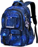 Zaino Scuola Elementare Bambino, Zaini Traspirante per Bambini dalla Prima alla Quinta Elementari, Zaino Ragazzo per Scuola Primaria e Media, Blu Navy – B0DNZBPNH2