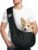 Borsa da Viaggio per Cani, Trasportino per cani, Reversibile Borsa a Tracolla Porta Animali Domestici, per Cane/Gatto Fino a 7.5 KG, per Viaggio, Ciclismo, Passeggiata – B0FWCHVRWJ