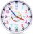Orologio da Parete Educativo per Bambini, Silenzioso Multicolore Orologio Educativo Facile da Leggere, per Camere, Casa, Cucina, Camera da Letto, Ufficio, Scuola – B0D2CYJQP3