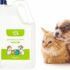 BAKAJI Passeggino per Animali Domestici 2 in 1 Carico Massimo 40kg Pieghevole e Salvaspazio, Capsula Rimovibile, Carrozzina per Cani e Gatti con Trasportino Removibile e Cestello Portaoggetti (Blu) – B0FHW9SNKD
