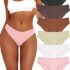 POMPEA 5 Paia Slip Donna in Morbida Microfibra, Mutande Donna Senza Cuciture Elasticizzate – B09J59N5KN