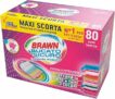 Brawn Bucato Sicuro Foglietti Acchiappacolore, Con Agenti Inibitori Cattura le Tinte e i Colori, Confezione da 80 Foglietti – B0CFW33PFC