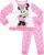 Pigiama a Maniche Lunghe per Ragazze Minnie Mouse – B01MA5GX21