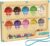 Giochi Montessori 3 4 5 6 Anni, Labirinto Magnetico Bambini di Numeri Colore, Imparare i Colori Gioco di Conteggio Ordinamento, Palline Magnetiche Colorate, Motricità Fine, Regalo per Ragazze Ragazzi – B0DC6GD21T