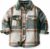 Bambino Ragazzo Flanella Plaid Shirt Bambini Manica Lunga Button Down Giacca Risvolto Tasca Top Regular Fit Casual Autunno Vestiti – B0D5M3B97C