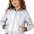 Cappotto in Pile Calda per Bambina Giacca con Cappuccio in Cotone – B0HF5745HL