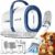 oneisall toelettatura e aspirazione a Vuoto per Animali Domestici, Tosatrice per Cani e Gatto Pelo Lungo Professionale, 7 Strumenti per la toelettatura Per la depilazione di cani e gatti (1,5L) – B0BJ2P1LZV