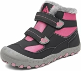 Mishansha Scarpe Invernali Bambini Antiscivolo Stivaletti Neve Bambina Caldo da Trekking Bambino 24-38 EU – B09DNSDRVY