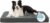 Bedsure Cuscino per cani in memory foam, tappetino per cani, misura grande, ortopedico, materasso per cani, lavabile e antiscivolo, letto per cani interno, grigio, 89 x 56 x 8 cm – B085XRZY59