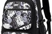Amythe Zaino Trolley Scuola Media e Superiore, 40L Zaino con 6 Ruote per Ragazzo Adolescenti 10-24 anni, Zainetto Casual con Rotelle per Viaggi, Staccabile e Impermeabile -Nero – B0DKKFPQG9