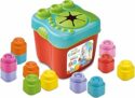 Clementoni Soft Clemmy – Touch, Build And Play Sensory Bucket, Bambini 6-36 Mesi, Cesto Raccoglitore 15 Mattoncini, Gioco Prima Infanzia, Sviluppa Manualità e Percezione Tattile, Made in Italy, 17807 – B0BSR8PPTH