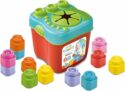 Clementoni Soft Clemmy – Touch, Build And Play Sensory Bucket, Bambini 6-36 Mesi, Cesto Raccoglitore 15 Mattoncini, Gioco Prima Infanzia, Sviluppa Manualità e Percezione Tattile, Made in Italy, 17807 – B0BSR8PPTH
